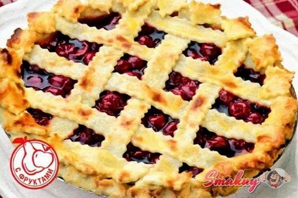 Пирог «Пьяная вишня»