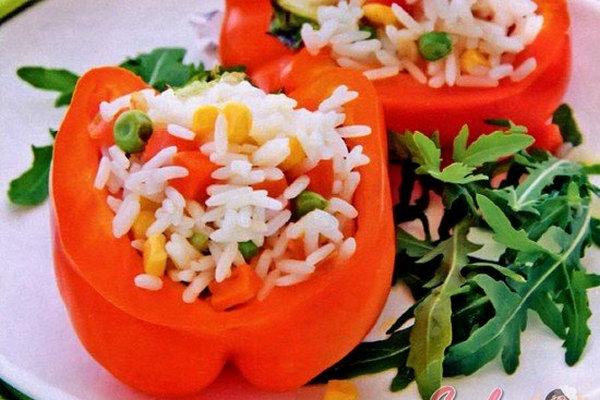 Перец с рисом