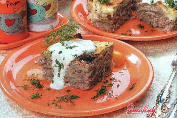 Муcaка из капусты