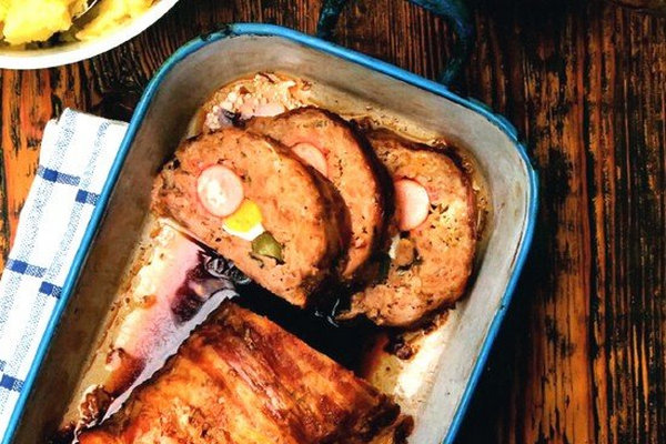 Хлебец из рубленого мяса