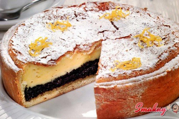 Лимонный чизкейк с маком