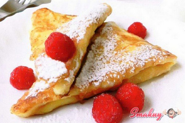 Блинчики с творогом