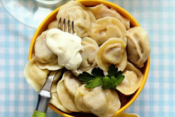 Пельмени с сочным фаршем