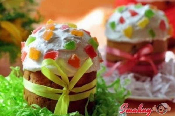 Кулич на кефире