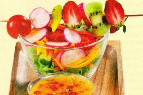 Салат «Фрукты-овощи»