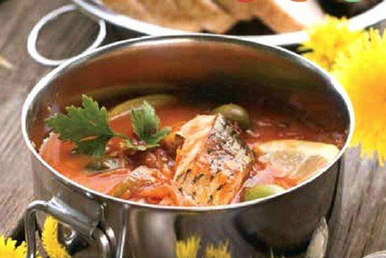 Солянка с карпом