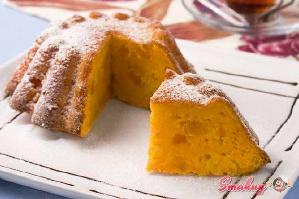 Морковный кекс