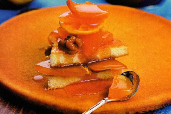 Варенье из айвы с орехами