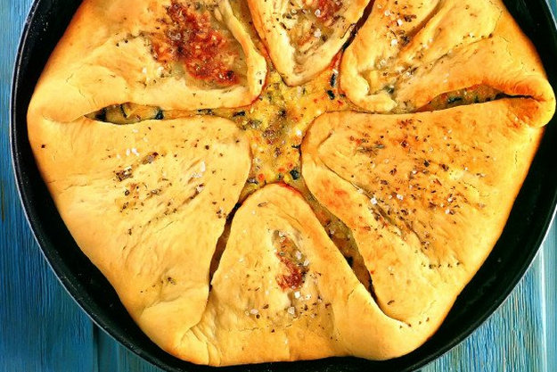 Фаршированная фокачча