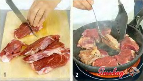 Стифадо (мясо по-гречески с корицей, апельсином и луком)