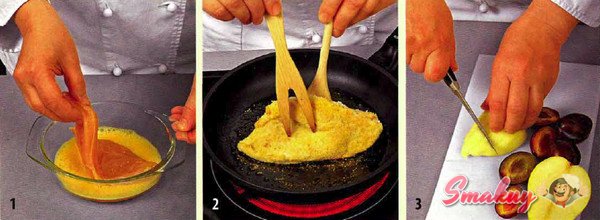 Фруктовый салат с курицей