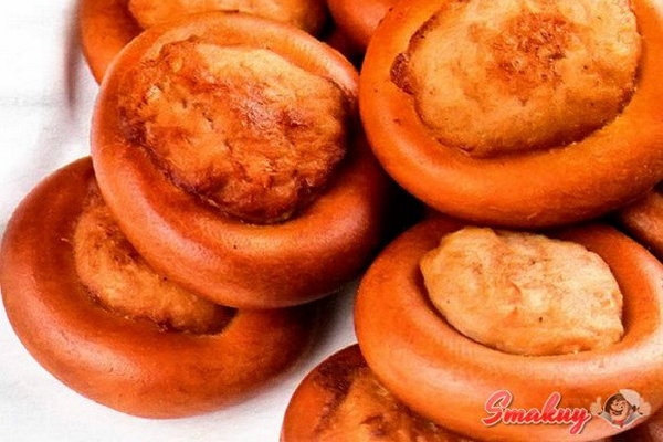 Сушки, фаршированные мясом