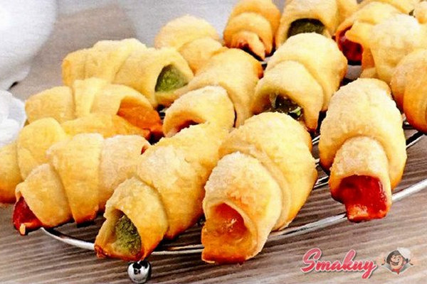 Рогалики с мармеладом