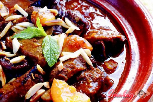 Говядина с курагой