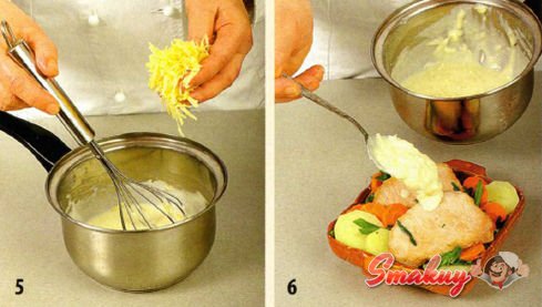 Свинина запеченная с морковью и картофелем