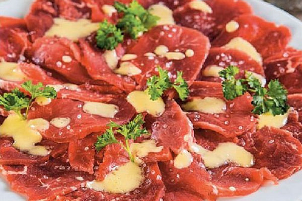 Карпаччо из говядины