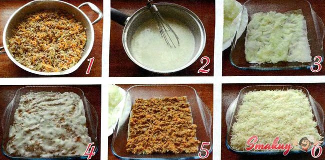 Лазанья из капусты