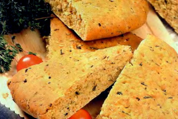 Итальянский хлеб с оливками