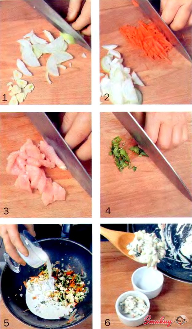 Жульен из курицы