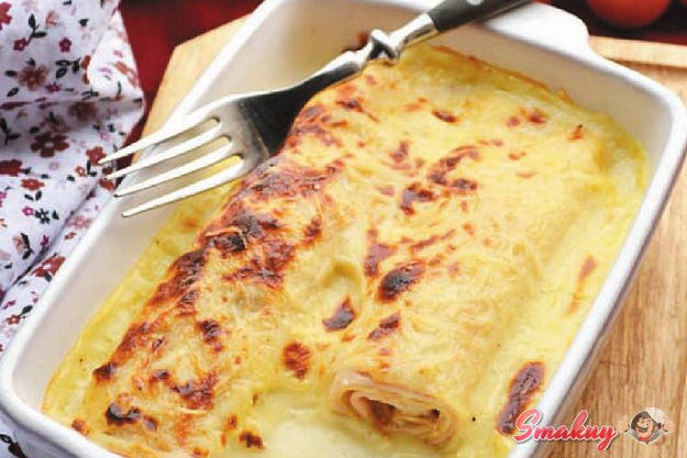 Итальянская закуска из блинов