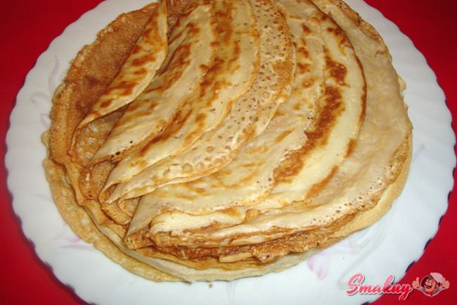 Блины на квасе
