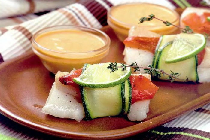 Палтус паровой с овощами