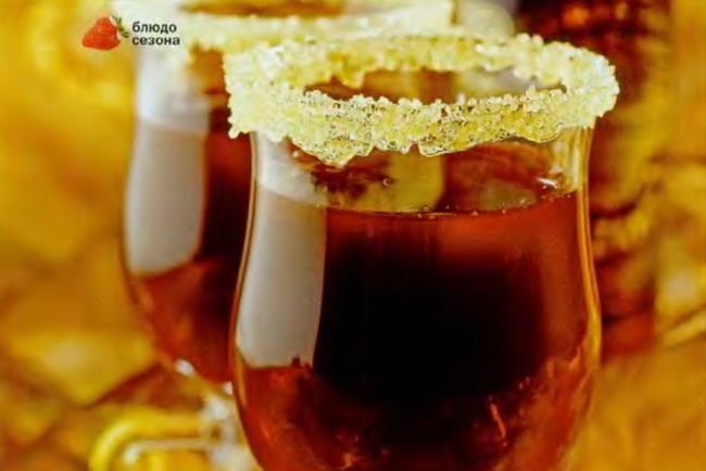 Горячий смородиновый коктейль