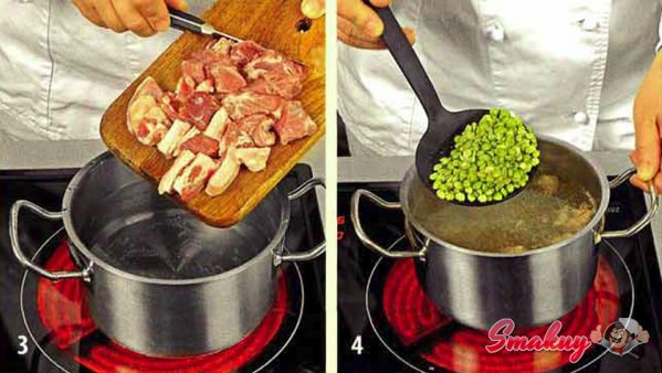 Гороховый суп с бараниной