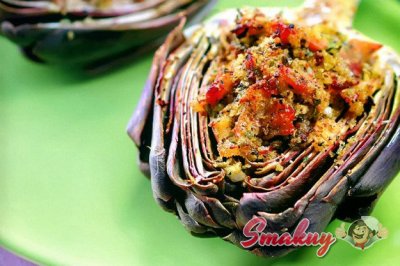 Артишоки, фаршированные ветчиной