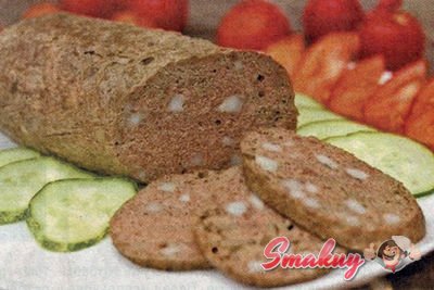 Печеночная колбаса