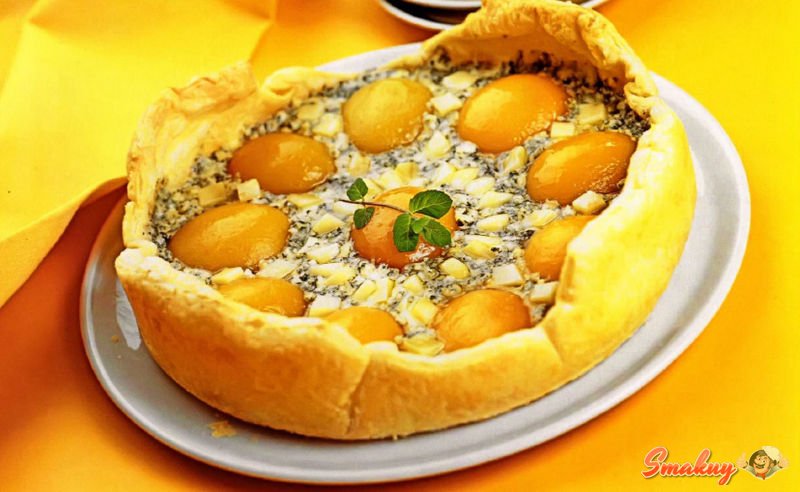Персиковый флан