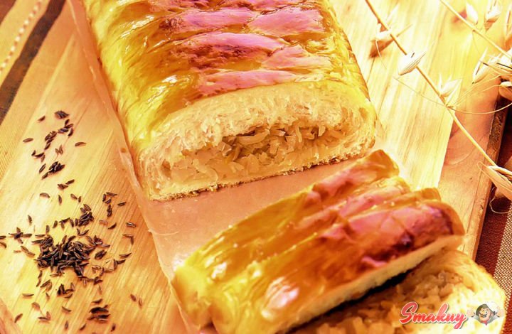 Плетенка с капустой